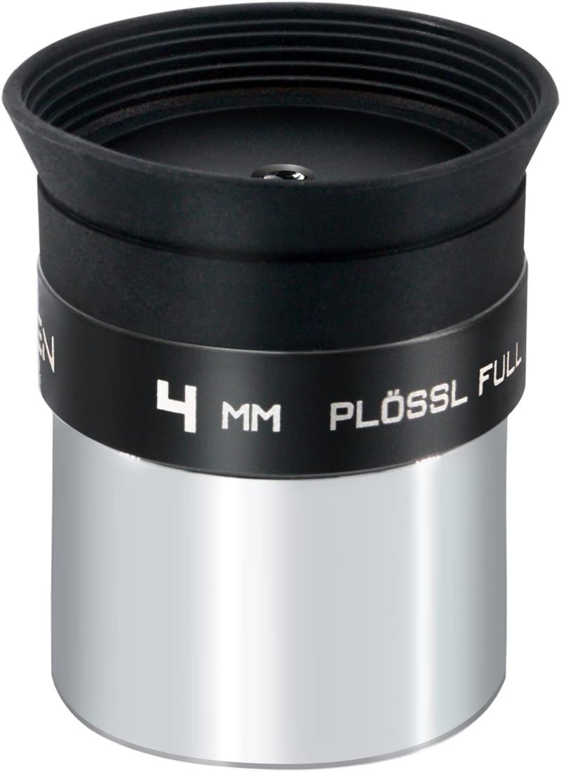 WEOOEN 4mm Telescope Eyepiece 1.25inch, 4-Element Plossl Eyepiece, Fully Coated Optical Lens, Metal Construction - Image 1